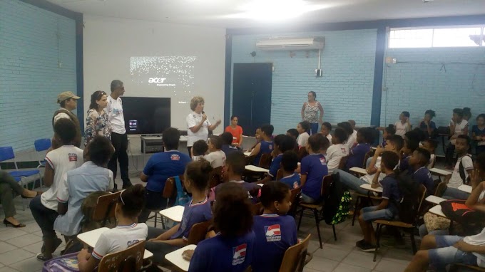 Lançado no Rio Vermelho o Projeto "Prazer em Aprender: Alunos Satisfeitos, Escola Nota 10"