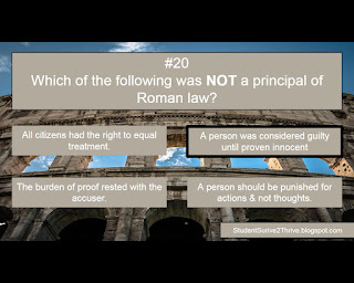 The correct answer is: A person was considered guilty until proven innocent.