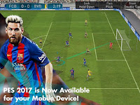 PES 2017 PRO EVOLUTION SOCCER MOD+APK V1.0.1 (Latest Update for Android) Terbaru Free