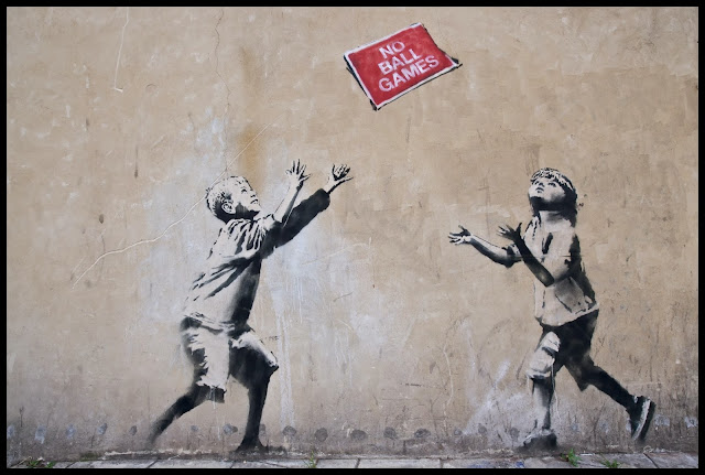 Stret art ( Arte das ruas ) Por Banksy