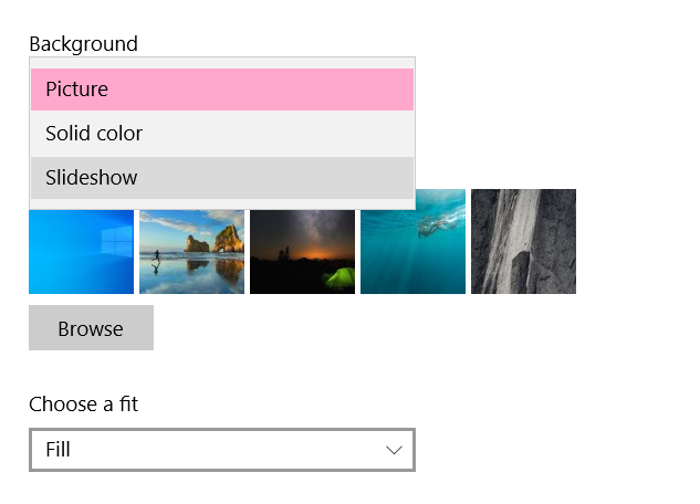 Windows11 10でデスクトップの壁紙のスライドショーを作成する方法