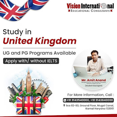 Study Visa for UK in Karnal