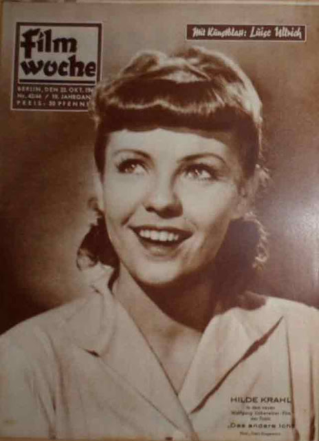 Hilde Krahl on the cover of Film Woche, 22 October 1941 worldwartwo.filminspector.com