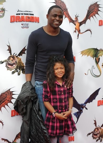 Actor Wayne Brady and daughter