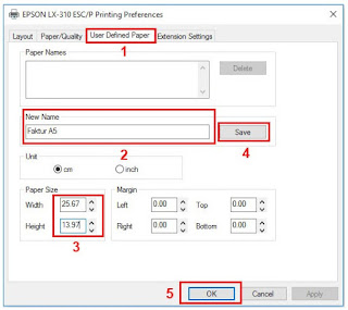 Cara Merubah Font Pada Printer Dot Matrix Epson LX 300, LX 310+II atau LX 310