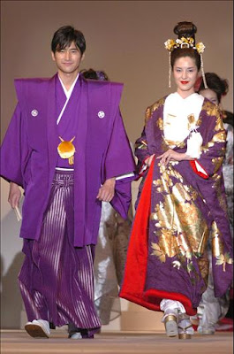 Japanese traditional wedding dress