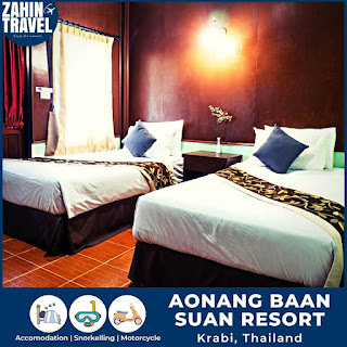 Penginapan di Krabi : Aonang Baan Suan Resort, Krabi Thailand 3