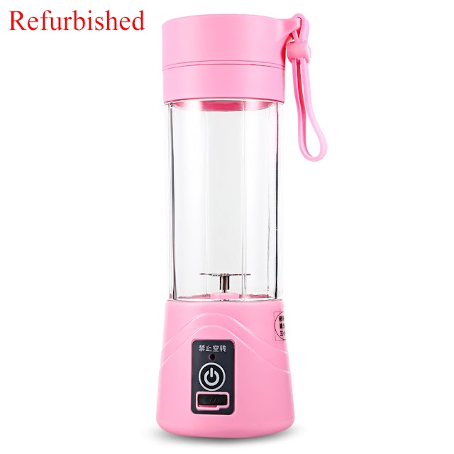 Multipurpose Portable Blender Mixer 380ml Plastic Charging Juicer Extractor Blender Mode USB Egg Whisk/Juicer/Food Cut Mixer