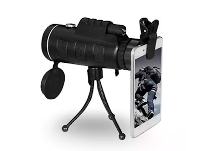 Zoomable 60X Monocular with Smart Phone
