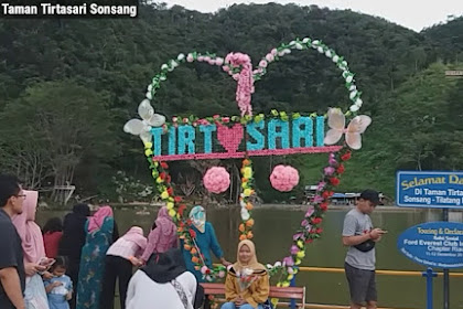 Review Objek Wisata Taman Tirtasari Jorong Sonsang