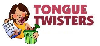 TONGUE TWISTERS , speaking fluent english  , speacking help , enhancing speaking ability 