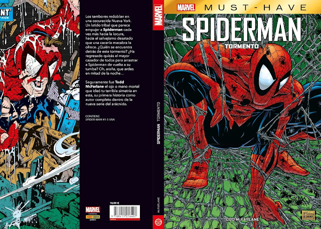 Reseña de Marvel Must-Have. Spiderman: Tormento de Todd McFarlane - Panini