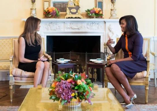 Michelle Obama and Melania Trump, the seven differences