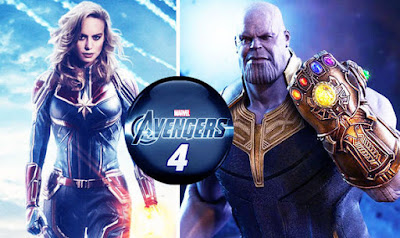 Thanos vs captain marvel