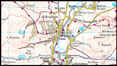 Alfriston Map