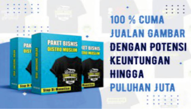 Paket Usaha Distro Muslim Online