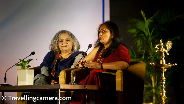 The festival was a two-day event. Day 1 of the festival started at 3pm with an inaugural discussion in the presence of Dr Sukrita Paul Kumar and Dr Swati Pal. The discussion veered around the importance of events such as a poetry festival. Dr Sukrita Paul Kumar reflected on the importance of a critical study of the contemporary poetry and encouraged the academicians to get involved.