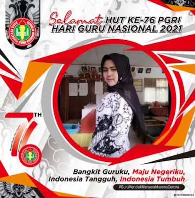 Twibbon HUT PGRI