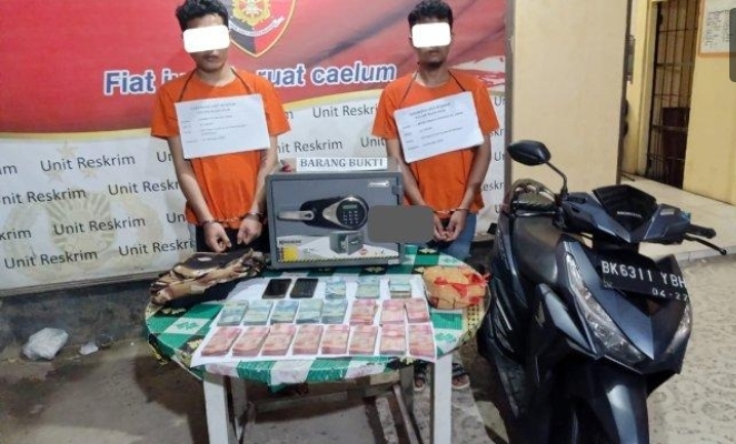 CURI Uang Rp 147 Juta dari Brankas, Dua Karyawan CV Ninja Express Ditangkap Polisi
