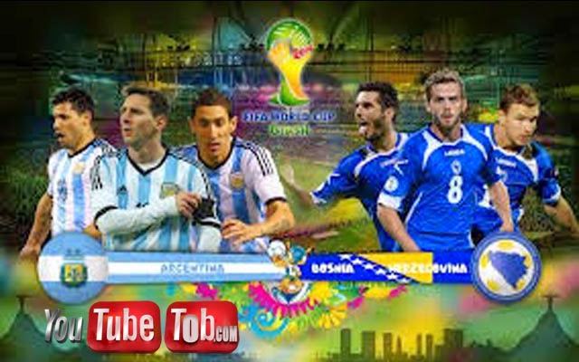 مشاهدة مباراة الارجنتين والبوسنة والهرسك بث مباشر اليوم 15-6-2014 كأس العالم Argentina vs Bosnia Herzegovina