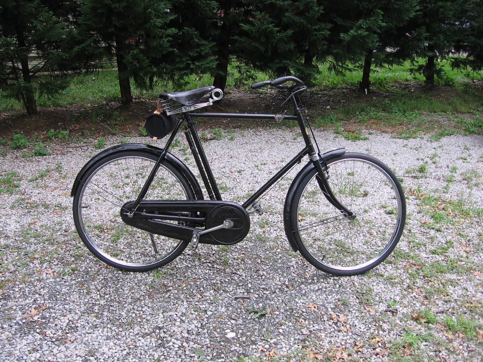 The Bike Shed: 1935 English Hercules 3 Speed Model G All Black