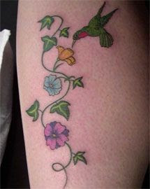Flower Tattoo Women Design