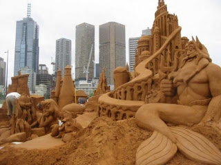 Switzerland Amazing Sand Sculputres Pictures