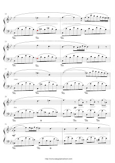 Partitura de piano gratis de John Field : Norturno 