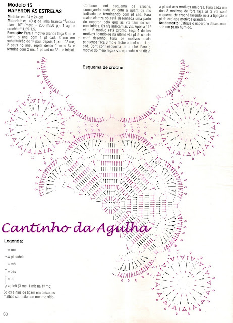 centro de mesa em croche naperon quadrado cantinho da agulha receitas