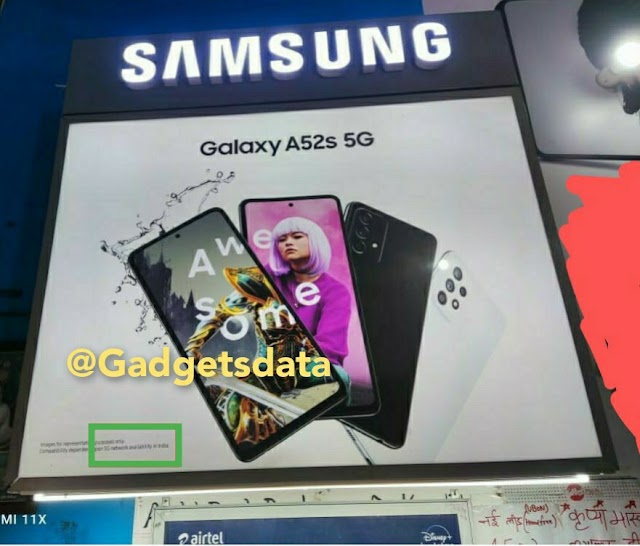 Samsung Galaxy A52s 5G posters spotted in India, is coming soon