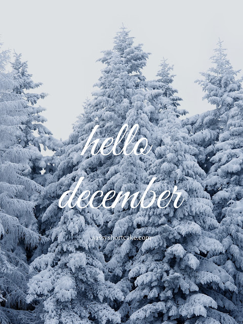 hello december |blog.sassyshortcake.com 