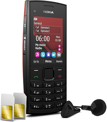 Powered Symbian Nokia X2-02