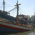 Bermuatan 300 Ton Sebuah Kapal Tenggelam di Pelabuhan Semarang