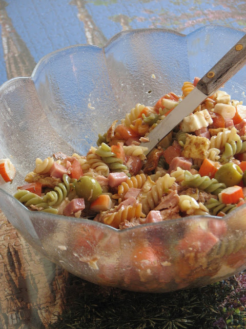 Receta de ensalada de pasta de verano