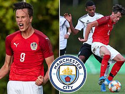 Manchester City 'keeping close tabs on Red Bull Salzburg's wonderkid Luka Reischl'