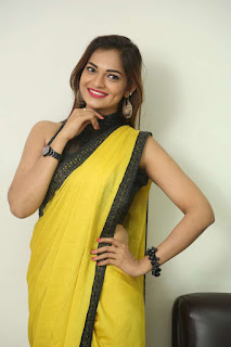 actress-yellow-saree