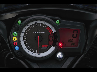 2010 Suzuki GSX-R750 Dash