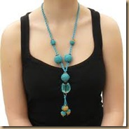crochet necklace