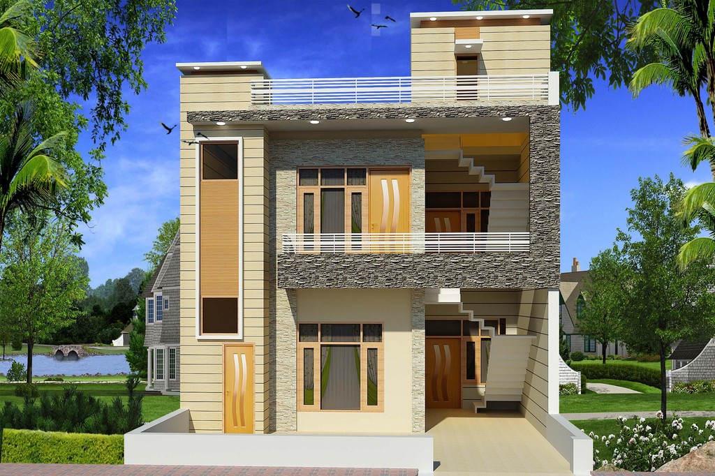 New home designs latest.: Modern homes exterior beautiful designs 