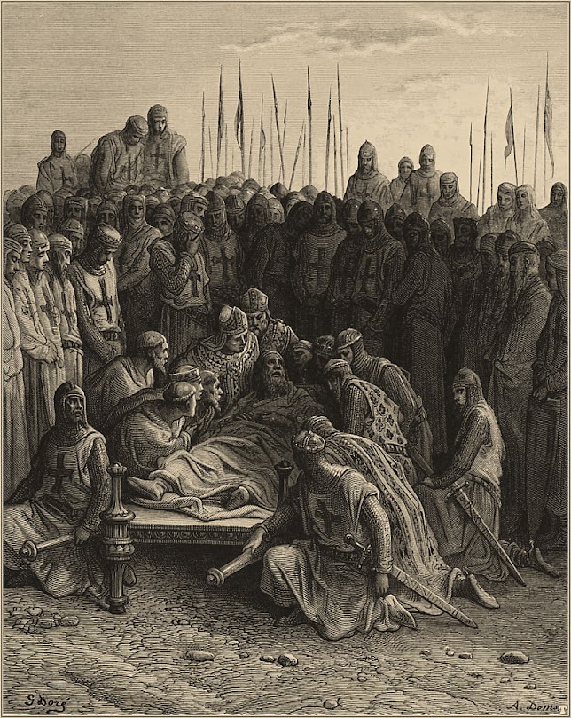 Morte de Balduino I, Gustave Doré