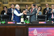 KTT G 20 Resmi Berakhir, Presiden Jokowi Serahkan Tampuk Presidensi G20 Kepada India