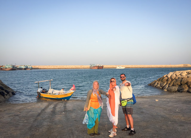 We made it back to Qeshm, Iran: with Mona and Amir