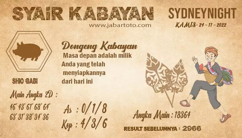 kode togel syair sydney