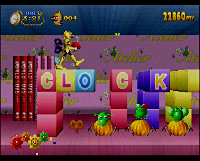 Clockwork Knight Sega Saturn screenshot