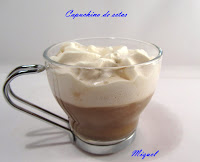 Capuchino de setas