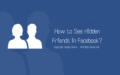 How do i see Hide my friends list on Facebook - 2016