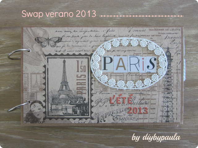 Album de scrapbooking sobre París