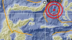 Warga Kota Ternate Berhamburan Keluar Meninggalkan Rumah, Ada Apa ?