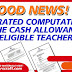 Guidelines on the Grant of Cash Allowance to Teachers