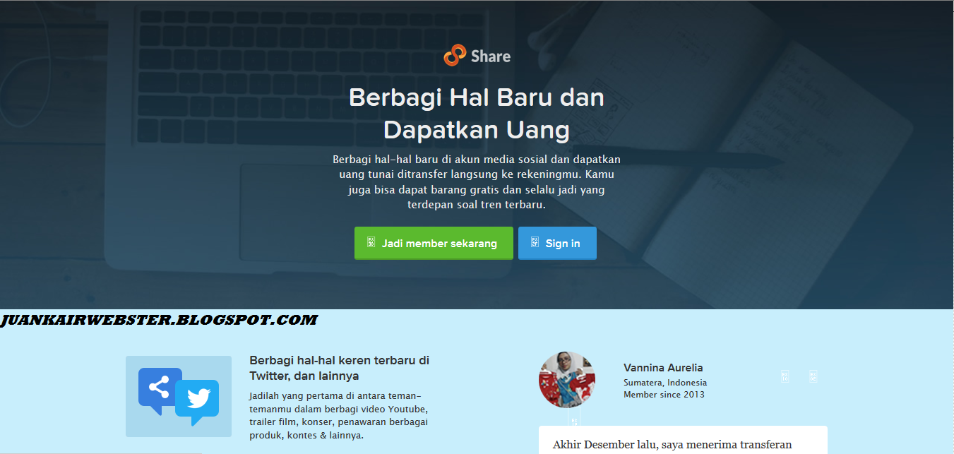 Cara Mendapatkan Uang Dari 8share